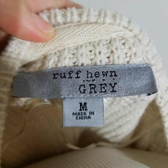 Ruff Hewn off-white sweater dress - Picture 4 of 4